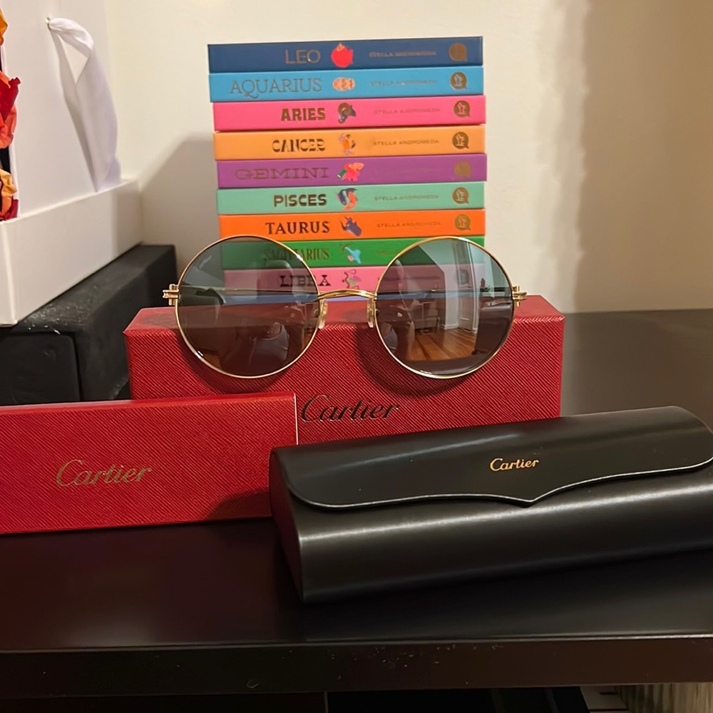 Cartier Round Sunglasses